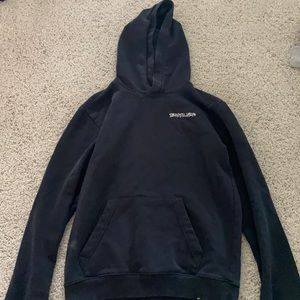 Quicksilver black hoodie!!